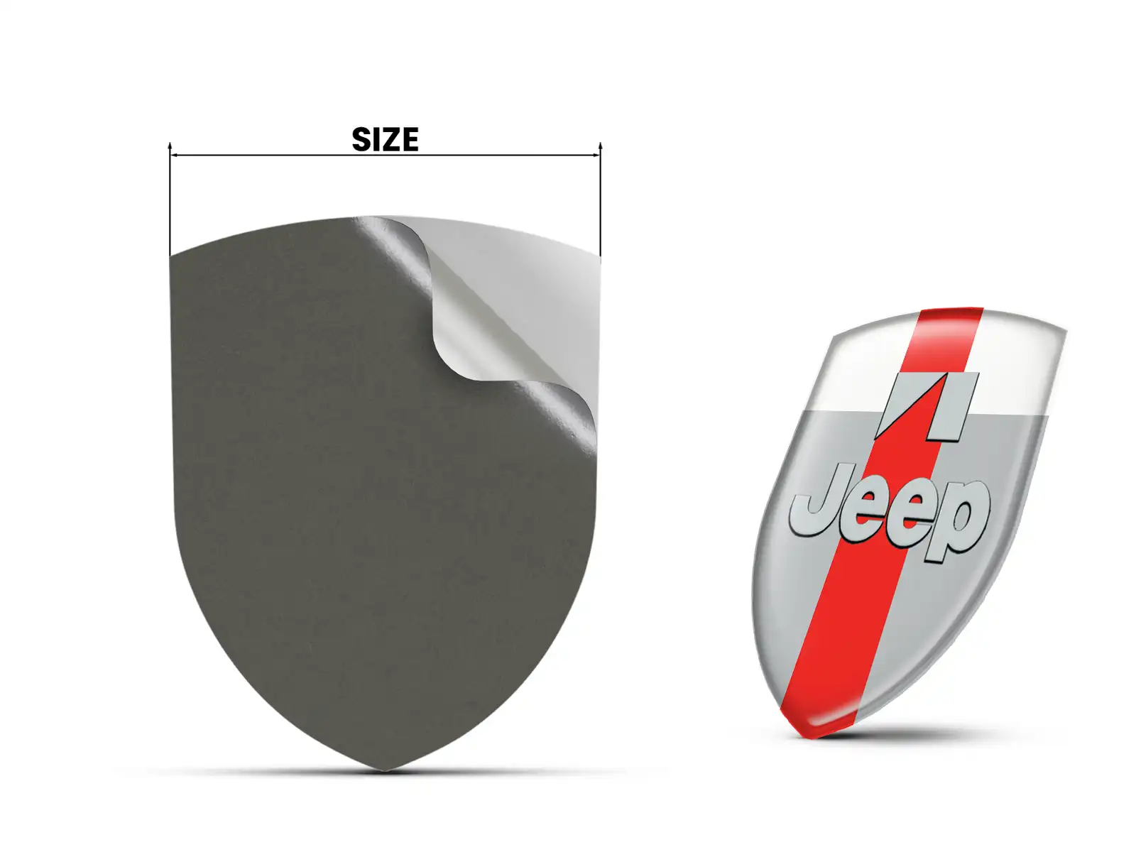 Jeep Autocollants Pare-Brise Auto Édition Course Pro